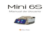 Manual de Usuario Fusionadora Mini 6S Español