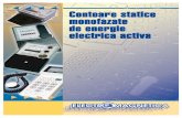 Contoare Statice Monofazate de Energie Electrica Activa