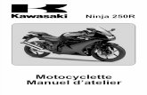 Kawasaki Ninja 250R - Manuel d'Atelier FR