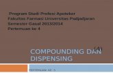2013- 04 C & D Good Dispensing Practice