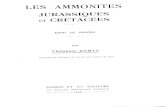 Roman,1938 - Les Ammonites Jurassiques Et Cretacees