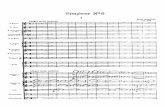 Sibelius - Symphony No.6 Op.104 Orch. Score