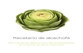Recetario hermanamiento alcachofa