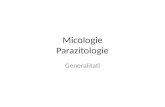 Micologie Si Parazitologie