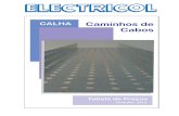 CALHA Ou Caminho de Cabos Chapa Perfurada ELECTRICOL