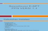 Sosialisasi E-spt Ppn Versi 1.4