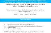 Organizacion y Arquitectura Del Computador