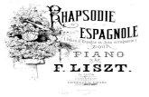 Liszt Spanish Rhapsody