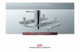 Halfen Cast-In Channel Technical Catalogue