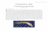 Histoire de l'astronomie médiévale islamique et occidentale