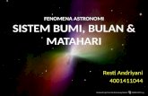Fenomena Astronomi (Sistem Bumi, Bulan & Matahari)