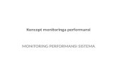 Koncept monitoringa performansi