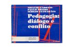 Livro Paulo Freire, Moacir Gadotti, Sérgio Guimarães - Pedagogia Diálogo e Conflito