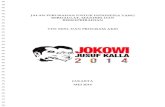 VISI MISI Capres-Cawapres Jokowi-Jusuf Kalla