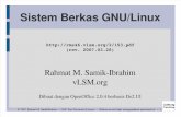 Sistem Berkas Linux Rahmat M Samik Ibrahim Vlsm.org