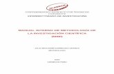 Manual Interno Metodologia Investigacion Cientifica