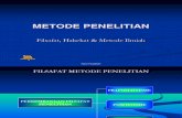Materi 1_Metodologi Penelitian (Filsafat, Hakikat, Dan Metode Ilmiah)