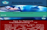 Melakukan Perbaikan Dan Atau Seting Ulang Koneksi Jaringan (NETWORK Troubleshoot 1)