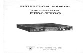 Yaesu FRV-7700 VHF Transverter_manual