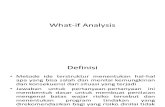 What if Analysis