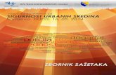Konferencija "Sigurnost urbanih sredina" - Zbornik sažetaka