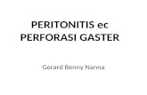 Case Report Benny Peritonitis