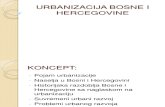 Urbanizacija Bosne i Hercegovine