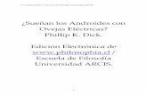 Phillip K. Dick, _Sueñan Los Androides Con Ovejas Eléctricas, Universidad de ARCIS