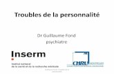 Les Troubles de La Personnalite Personality Disorders French Cours