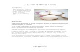 Ingredientes y Preparación de Los Alfajores de Manjar Blanco