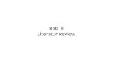 BAB 3 Literature Review
