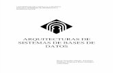 Arquitectura de Sistemas de Base de Datos - Antonio MTz