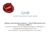 Gmp - Добра Производствена Пракса