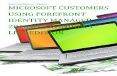 Microsoft Customers using Forefront Identity Manager 2010 R2 – Windows Live Edition - Sales Intelligence™ Report