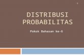Distribusi Probabilitas