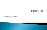 CURS 10 Moneda Credit