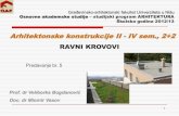 Predavanje Br.5 Akii-ravni Krovovi (2012-2013)