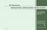 Catálogo de peças NXR150 BROS KS-ES-ESD (2006-2007) - 00X1B-KRE-002