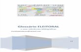 Glossário eleitoral