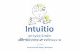 Intuitio - Työelämän alihyödynnetty voimavara (Raami & Mielonen)