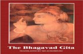 Sri Aurobindo the Bhagavat Gita