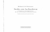 Solo en La Bolera (Robert, D. Putnam 2000)