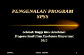 Pengenalan Program SPSS