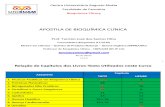Apostila de Bioquimica Clinica