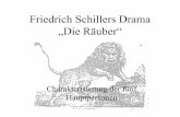 Friedrich Schillers Drama 'Die Raeuber'
