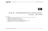 Internet 5 File Transfer Protocol