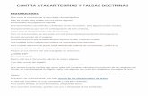 CONTRAATACAR TEORÍAS Y FALSAS DOCTRINAS (1P) by DLE
