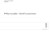 AutoCAD 2007 Manuale Italiano Completo