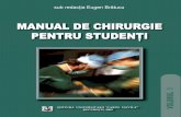 Manual de Chirurgie Pentru Studenti Vol 1