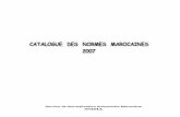Catalogue Des Normes Marocaines